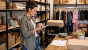 Photorealistic insurance planning scene for Business Contents Coverage Requirements: What You Need to Know